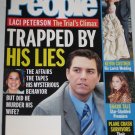 PEOPLE MAGAZINE October 2004 Laci Peterson Trial Kevin Costner Wedding Brad Pitt