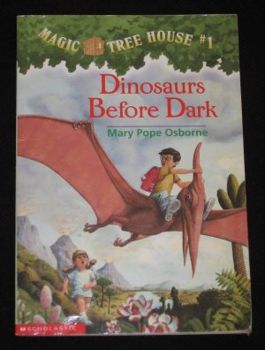Magic Tree House Book 1 DINOSAURS BEFORE DARK by Mary Pope Osborne RL3 Scholastic 1995 Paperback