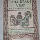 Little Bear's Visit by Else Holmelund Minarik An I Can Read Book Vintage 1961 Hardcover