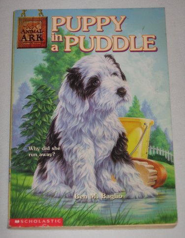 Puppy in a Puddle Animal Ark Book 28 by Ben M Baglio Reading Level 4 2002 Paperback