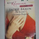 The Tycoon's Christmas Proposal Harlequin Romance 4061 LARGE PRINT Jackie Braun Paperback