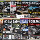 2016 MUSTANG MONTHLY Magazines 11 Issues Pantera Pony, Restoration Tips +++