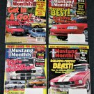 1998 MUSTANG MONTHLY Magazines (4) Issue Lot August - November Restoration Tips