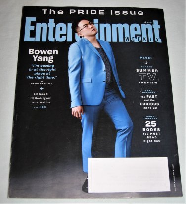 Entertainment Weekly Magazine Bowen Yang The Pride Issue June 2021 Lil Nas X, Lena Waithe
