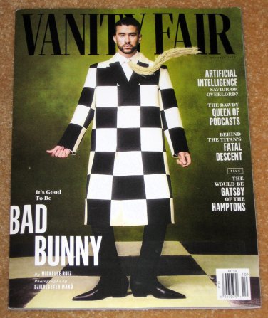 VANITY FAIR MAGAZINE October 2023 BAD BUNNY The Bawdy Queen of Podcasts NEW