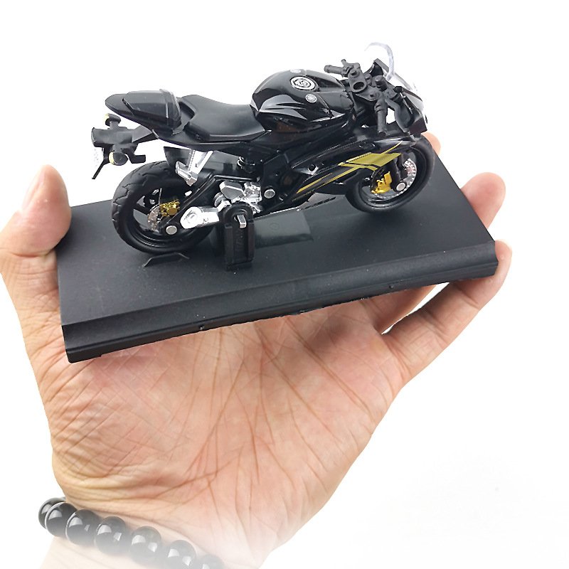 Motorcycle Model 1:16 Simulation Bend Road Mini Racing Toys Adult Collection Gifts