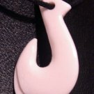 MAORI STYLE BONE CARVING PENDANT - FISH HOOK