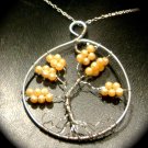 YELLOW TREE OF LIFE PENDANT