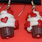 HANDMADE CUPCAKE EARRINGS