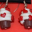 HANDMADE CUPCAKE EARRINGS