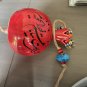Calligraphy art on Handmade Pomegranate with Evil Eyes