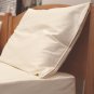 Organic Damask Cotton Standard Size Pillow Protector - Protective Cover