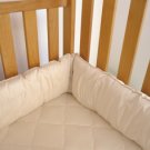 Organic Wool and Cotton Crib Bumper  Insert - 10"