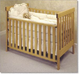 All Natural Solid Maple Crib Arts Crafts Baby Crib By Pacific Rim