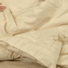 Certified Organic Wool and Cotton King Comforter - Light Fill