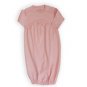 Organic Cotton Baby Baggie/Gown for Infants 0-6 months Pink