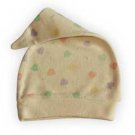 Organic Sherpa Topee Cap for Infants - Hearts