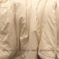Organic Wool with Organic Cotton Damask Crib Comforter - Hand Tufted
