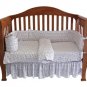 Organic Cotton Knit Crib Comforter Duvet Cover - Stars Print