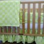 Organic Cotton Crib Comforter Duvet Cover - Dandelion Print