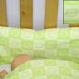 Organic Crib Bedding Set - Dandelions