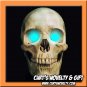 Scary Cyan LED Halloween Eye Eyes Set Haunted House Prop