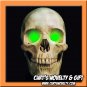 Scary Green LED Halloween Eye Eyes Set Haunted House Prop
