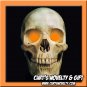 Scary Orange LED Halloween Eye Eyes Set Haunted House Prop