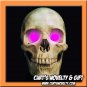 Scary UV / Purple LED Halloween Eye Eyes Set Haunted House Prop