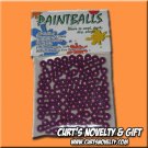 .40 Caliber Purple Paintballs Bag of 100 Great for Blowgun or Slingshot