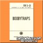 Boobytraps Army Military Field Training Manual Book