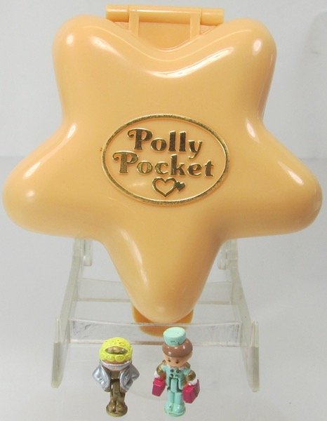 Extrém ritkaság Vintage Polly Pocket Hollywood Hotel szelence