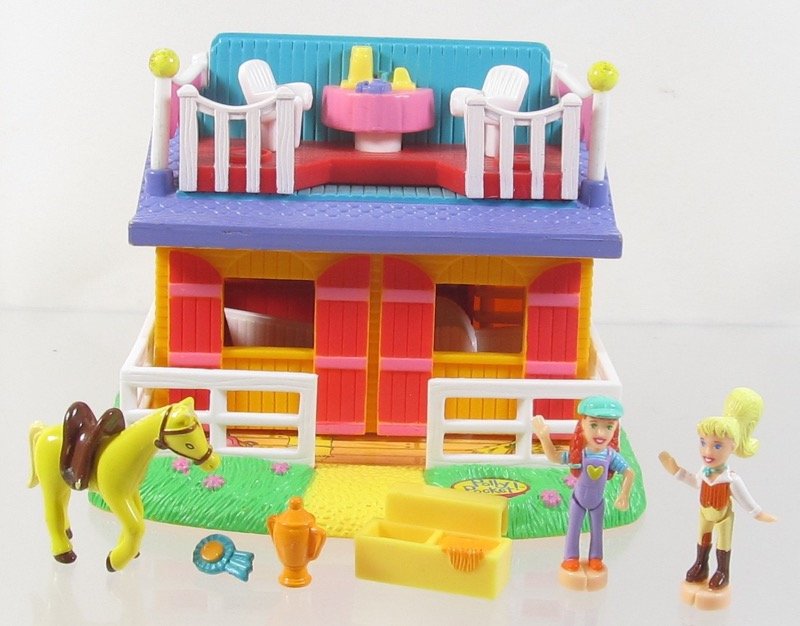 polly pocket ride in style ranch