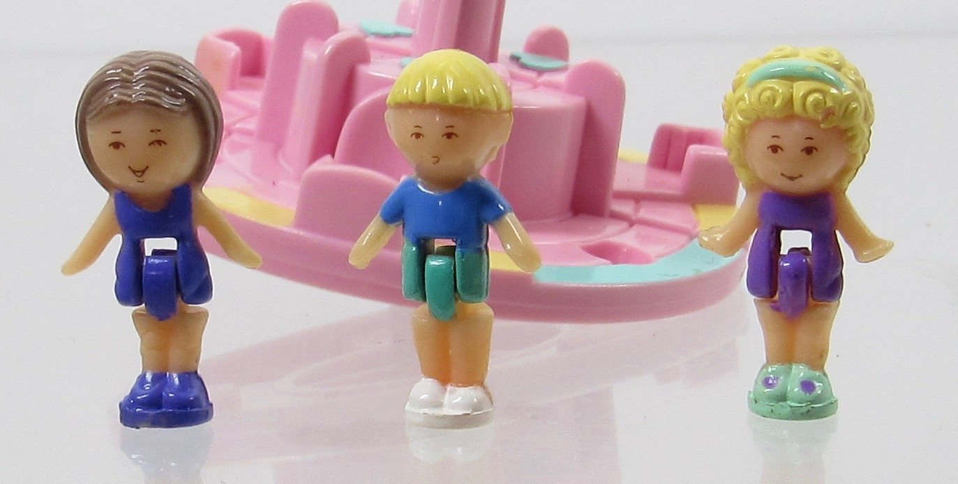 1993 Vintage Polly Pocket MerryGoRound Pals Bluebird Toys (41734)