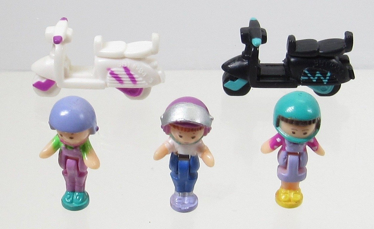 polly pocket scooter