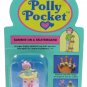 1991 Polly Pocket Vintage NEW Sammie on a Skateboard  Ring Bluebird Toys (45332)