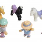 1994 Vintage Polly Pocket Happy Horses Bluebird Toys (45610)