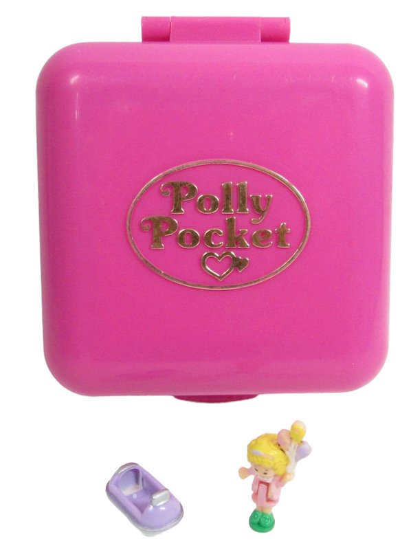 1989 Vintage Polly Pocket Polly World Fun Fair Bluebird Toys (46641)