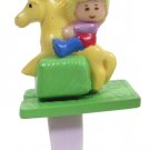 1990 Vintage Polly Pocket Polly on Her Pony Ring Bluebird Toys (46653)