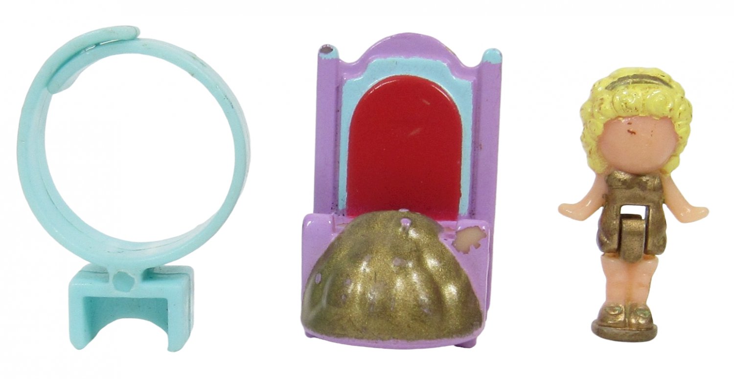 1990 Polly Pocket Vintage Polly Plays Princess Ring Bluebird Toys (45754)