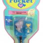 1992 Vintage Lot Polly Pocket Doll Dolphin Pen Pal with Tiny Tina Pencil Topper (45756)