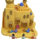 1995 Vintage Polly Pocket Mfr Disney COMPLETE Aladdin Agrabah Marketplace Bluebird Toys (46870)