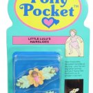 1990 Polly Pocket Little Lulu's Hairslides Barrettes Bluebird Toys NEW (45689)