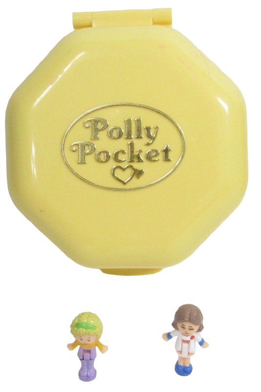 1990 Polly Pocket Polly's Hairdressing Hair Salon Bluebird Toys (46299)