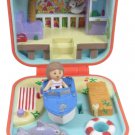 1991 Polly Pocket Lulu and her Speedboat Ring & Ring Case Bluebird Toys (46834)