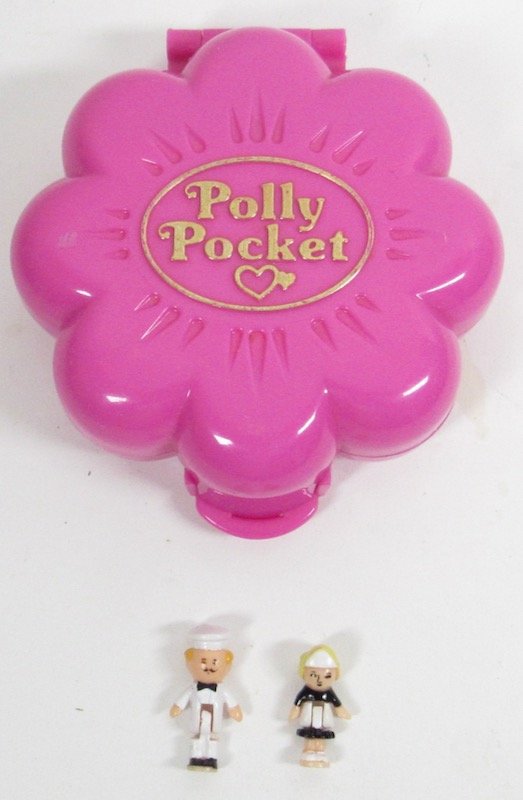 1990 Polly Pocket Vintage Mr. Fry's Restaurant Bluebird Toys (46570)