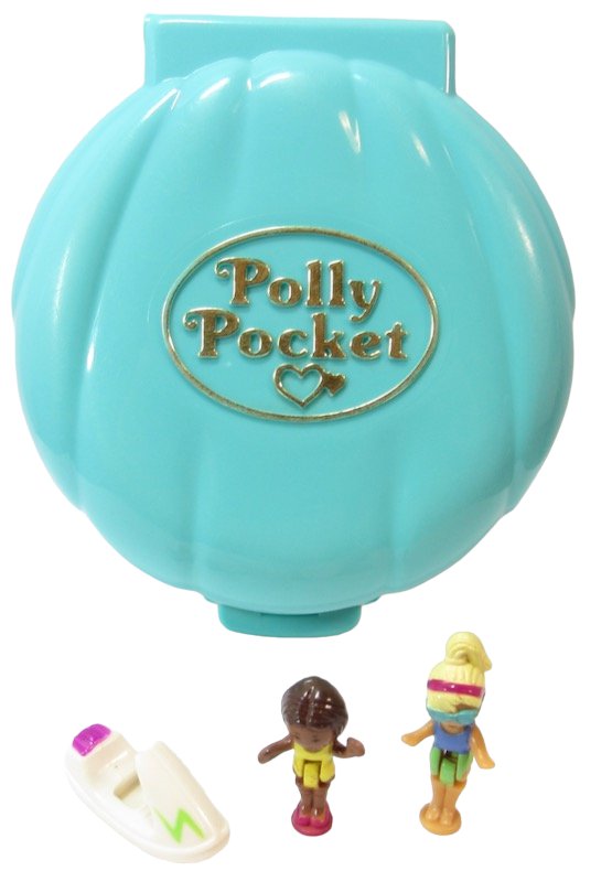 1989 Vintage Polly Pocket Beach Party Bluebird Toys (47135)