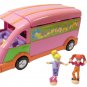 1998 Vintage Polly Pocket Polly & the Pops Tour Bus Bluebird Toys (44966)