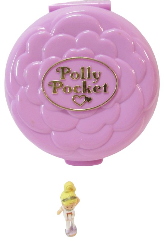 1993 Polly Pocket Vintage Lot Ballerina aka Grand Ballet Bluebird Toys (47230)