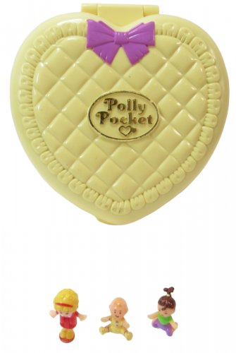 1994 Polly Pocket Vintage Strollin' Baby Bluebird Toys (47369)